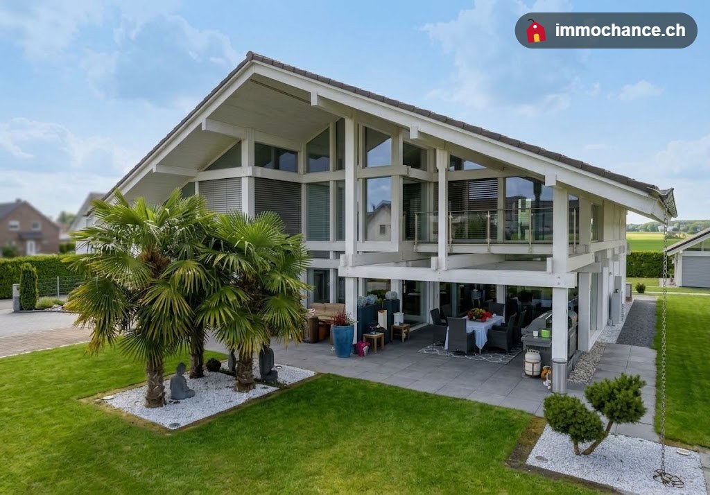 8½-Zimmer-Einfamilienhaus mit grossem Grundstück