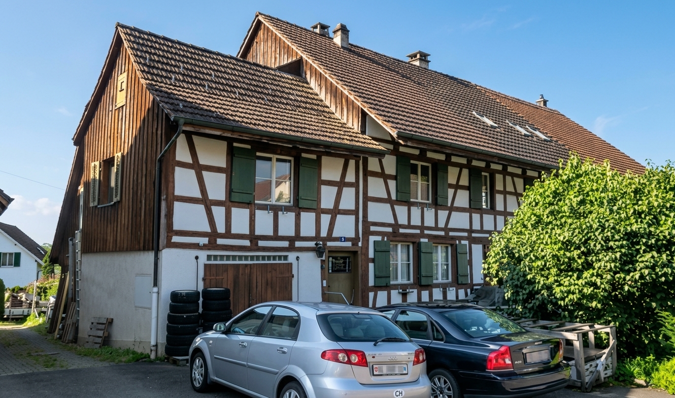 Liegenschaft, 1'388 m² Land